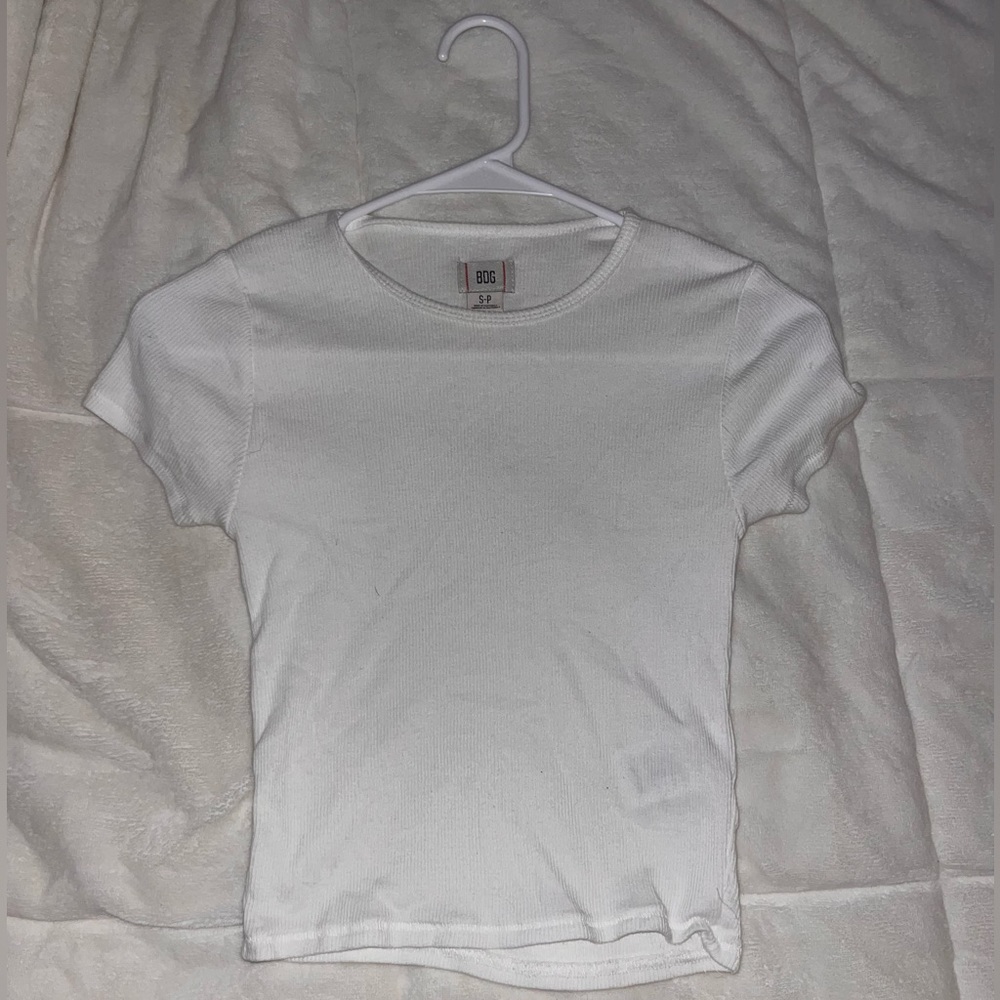 Basic white tee